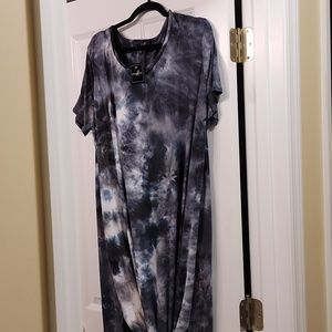 Lexington tye die t shirt dress